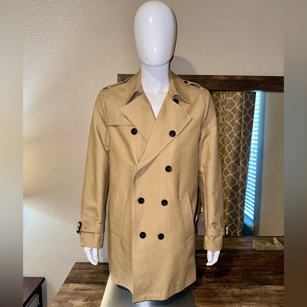 ASOS Waterproof Tan Trench Coat